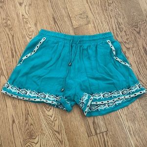 Teal Summer Shorts